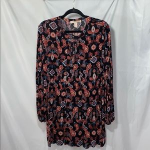 Forever21 Flowy Paisley Dress